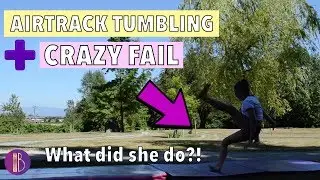 Airtrack Tumbling At The Park | Bethany G