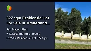 527 sqm Residential Lot For Sale in Timberland Heights w/ City View