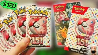 Наконец-то открываю 151 бустерный набор Pokemon!