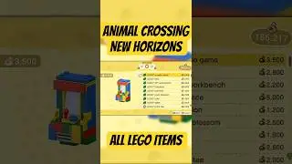 I bought every LEGO item in Animal Crossing New Horizons