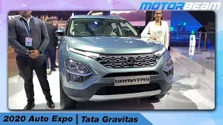 Tata Gravitas - India Debut At 2020 Auto Expo | MotorBeam