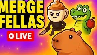 Live | Merge Fellas Italian Brainrot 9#Mergefellas#anomaly