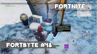 Fortbyte #48: Accessible by Using the Vox Pickaxe to Smash the Gnome Beside a Mountain Top Throne