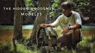[ばえさんのhiking] the hidden woodsmen  model23 お気に入りの場所でハンモックチェアリング　野営地