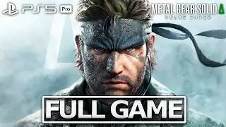 METAL GEAR SOLID DELTA: SNAKE EATER Full Gameplay Walkthrough / No Commentary【FULL GAME】4K Ultra HD