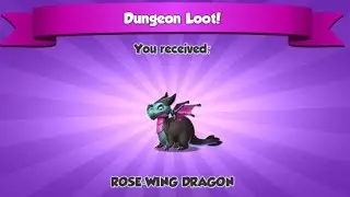 Got The Rose-Wing Dragon | Bottomless Dungeon I Dragon Mania Legends