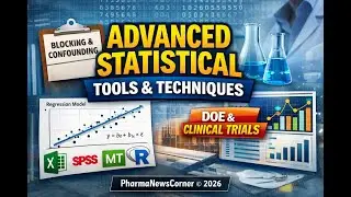 Advanced Statistical Tools #Blocking #Confounding #DesignOfExperiments