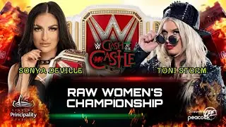 WR3D CLASH AT THE CASTLE 2022: SONYA DEVILLE VS TONI STORM (RAW WOMEN&acute;S CHAMPIONSHIP)