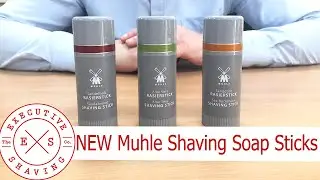 A Quick Look At NEW Muhle Shaving Soap Sticks