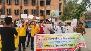 निजीकरण के विरोध कर रहे अभियंताओं ने शक्ति भवन लखनऊ को घेरा #nknews #uppcl #lucknow #puvvnl #dvvnl
