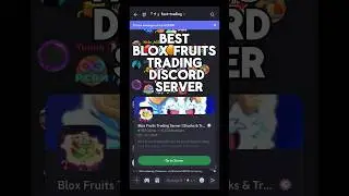 Join The Best Blox Fruits Trading Discord Server Now!! #roblox #bloxfruits #fyp