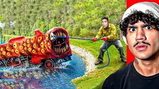 XINGLAU PESCOU TRAIN EATER NA PESCA MAGNÉTICA
