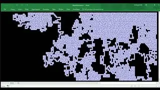 Maze Generator in Excel using VBA