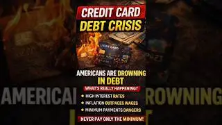 Americans Are Earning More &mdash; So Why Is Credit Card Debt Exploding? #shorts  #money #moneysavingideas