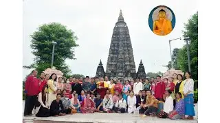 Religious tour with 60 devotees// Mahabodhi temple, Bodhgaya #bihar #tirthyatra neykor series part 1