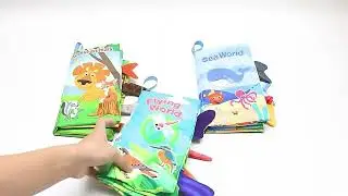 Best Early Education Book for Infants | Soft & Interactive Baby Toy