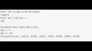 Two-Key Java Encryption System