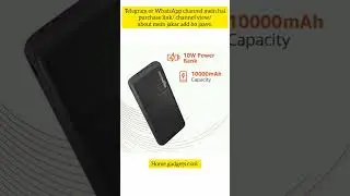 Amazon basics Power Bank | #shorts #powerbank #1000mah #shortsfeed
