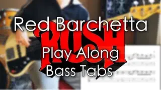 Rush - Red Barchetta // Bass Cover Tab and Notation