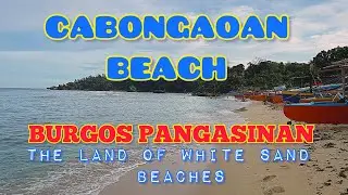CABONGAOAN BEACH BURGOS PANGASINAN| white Sand Beach| Valenzuela Sea Front Resort | ​#drone  #beach