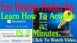 How to Activate Windows? Without Product Key. LEARN Just In 2 Minutes .By Windows Activator Software