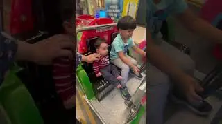 Abbas’s 1st play ride ❤️