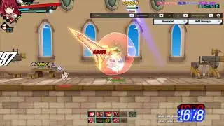 Elsword - Elesis Quick Combo - 4 x drop