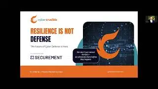 Cyber Resilience is not Cyber Defense defeats of Crowdstrike XDR sensor with Cyber Crucible stop.