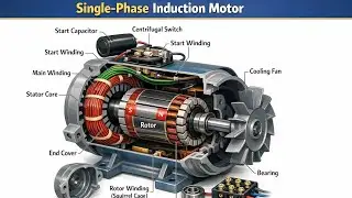 Single phase induction motor split phase induction motor capacitor start 