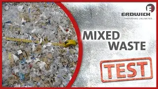 SHREDDING TEST | Mixed waste - M700/1 | Erdwich Zerkleinerungs-Systeme GmbH