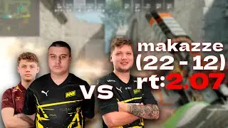 CS2 POV NAVI Junior makazze (22-12) rt:2.07 w/br0 vs s1mple (ancient) - FACEIT PRO DEMO