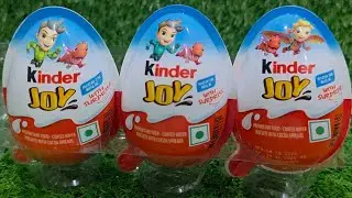 Opening Joy Eggs | ASMR Video | Kinder Joy | Cut Surprise Toy Reveal  😍
