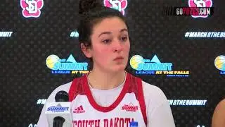 Postgame Presser: USD WBB vs. SDSU (Summit League Championship)