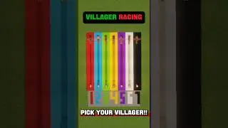 Racing🏁 #minecraft #racing #challenge #competition #games #gaming #minecraftshorts #viral #race