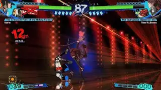 Persona 4 Arena ULTIMAX Marie vs Fake Rise Kujikawa