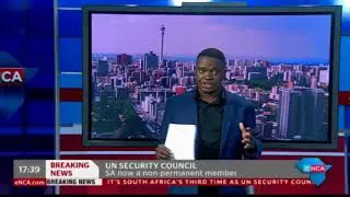 SA now a non-permanent member on UN Security Council