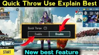 how to Quick Throw pro in grenade 💣 in bgmi/pubg best tips & tricks to improve by mew New update