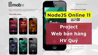 Khóa học NodeJS Từ Xa - Demo project website bán hàng - HV Quý