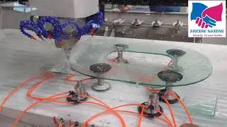 CNC Glass Working Center:Glass Drilling,Milling,Glass Cutting,Engraving Glass,Polishing,Grind