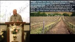 Consider Your Ways, Haggai 1:1-15