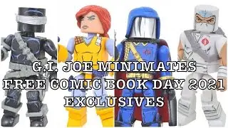 GI Joe Minimates Free Comic Book Day 2021 Exclusives