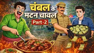 Chambal ke Mutton Chawal ka Raaz 😨 ||Part -2||Desi Crime Animated Story