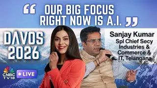 Davos WEF 2026 | Telangana Takes Global AI Vision Global | Sanjay Kumar, Spl Chief Secretary | N18L