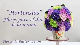 Bouquet de Flores de Cupcakes (HORTENSIAS)