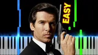 007 James Bond Theme | EASY Piano Tutorial