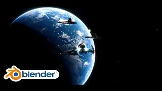 LEGO STAR WARS Jedi Interceptor Blender 3D Animation VFX Breakdown