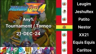 Mega Man Zero 4 Any% Tournament Torneo 21 DEC 24