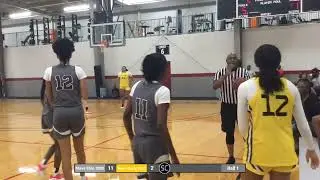 Mavs Elite 2026 (Grey) vs Team Curry 2025 (Yellow)