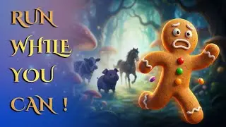 The Gingerbread Man - English Animated Fairy Tale for Children