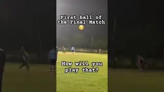 #CricketShorts #FastBowling #FirstBall #MatchClip #PaceAttack #CricketIndia #YouTubeShorts
